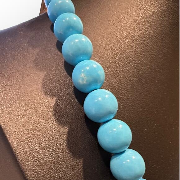 Lee Sands Porcelain Beaded Necklace - Picture 2 of 5